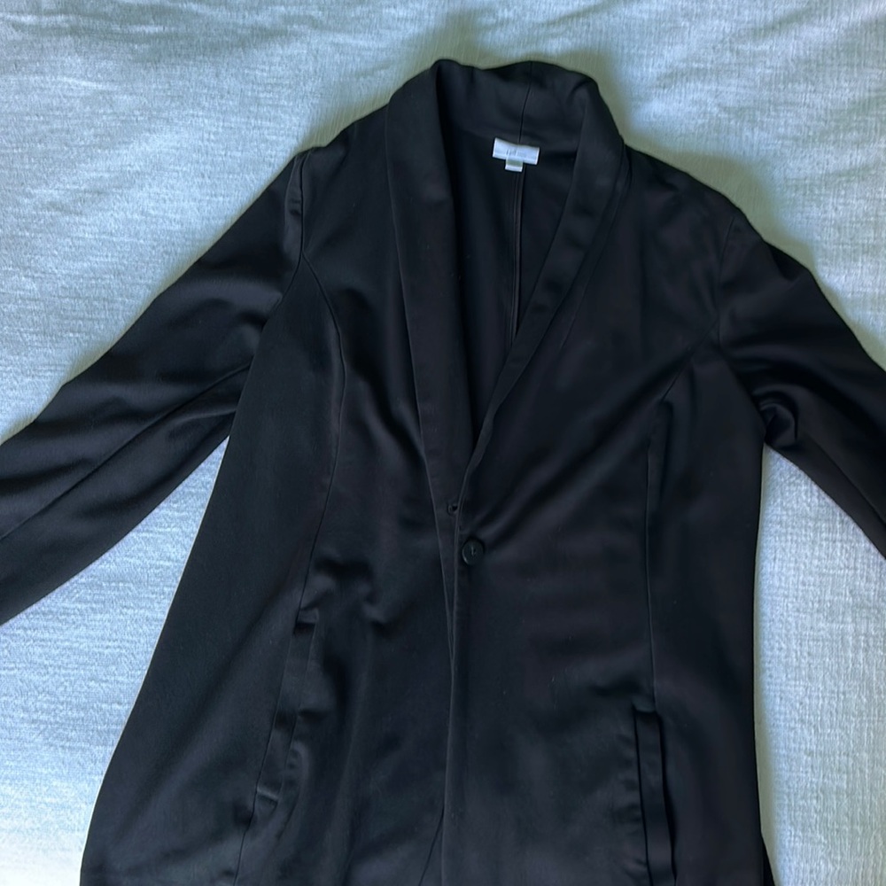 J. Jill Black Blazer Jacket